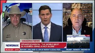 Newsmax with Texas DPS Lt. Chris Olivarez and Ret DEA SAC Derek Maltz on 041424