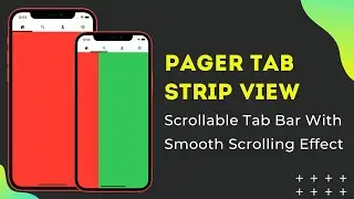 SwiftUI 3.0 - Scrollable Tab Bar With Smooth Scrolling Tab Effect - Pager Tab Strip View - iOS 14/I5