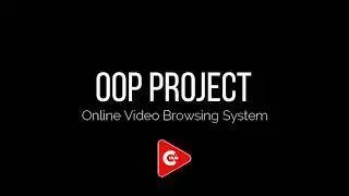Online Video Browsing System - Creator Hub || OOP Project