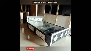 single bed design, Diwan bed  #shorts
