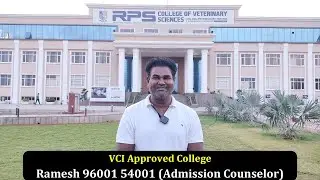 BVSC & AH Admission Started (RPS Veterinary College) VCI Approved College