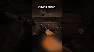Playing guitar in Cyberpunk 2077 vs Stalker 2  #cyberpunk2077 #stalker2 #guitar #rock #music #metal
