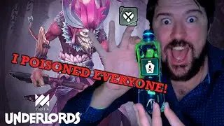 ★★★ Heartless Poisoners ARE AMAZING! New Hyper Roll High Rank Build! | Dota Underlords Update Ranked
