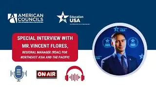 Special Interview with Mr. Vincent Flores, Regional Manager (REAC) for Northeast Asia and Pacific