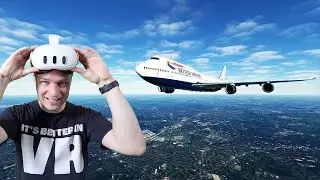 Microsoft Flight Simulator In VR With Meta Quest 3 Is AWESOME
