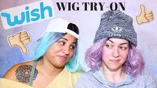 Wish App | Synthetic Wig First Impression + Try On