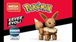 Eevee Instructions | Pok&eacute;mon | Bloks | Manual | GKY74 | MEGA Construx |