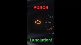 Effacer le code d'erreur P0404 | &Eacute;teindre le voyant du moteur avec OBD Killer