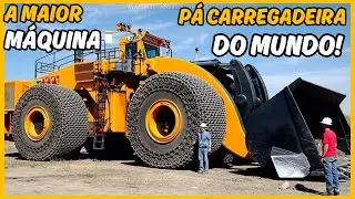 A Maior Máquina Pá Carregadeira do Mundo - Letourneau L2350 Esses são Todos os seus Detalhes!