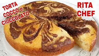 вкусный⭐КОКОСОВЫЙ И ШОКОЛАДНЫЙ ТОРТ🇮🇹РИТА ШЕФ-ПОВАР⭐