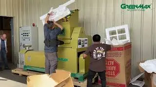 GREENMAX Styrofoam Densifier M-C200Used to Recycle Styrofoam by USA Home Appliance