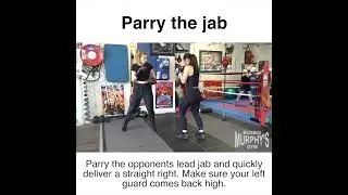 Boxing Training Technique - Parrry the jab | Murphy's Boxing Gym