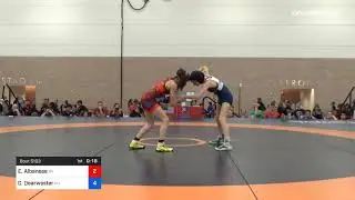 92 Lbs Semifinal Emma Albanese Team Nevada Vs Chloe Dearwester Team Ohio