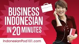 Learn Indonesian Business Language in 15 Minutes