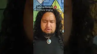 Sygyt Vs. Western Overtone Singing #overtonesinging #throatsinging #sygyt #ethnomusic #vibration