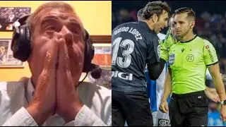 Así de indignado reaccionó Tomás Guasch al Barcelona 1-0 Espanyol: 