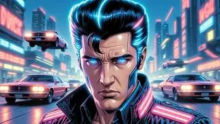 ELVIS Returns in 2099: The Cyberpunk Anime You Didn't Expect (AI 4K Edit)
