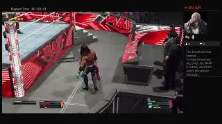 ghost-eater0 wwe2k23 navajo vs aj