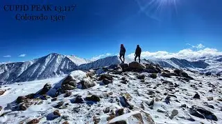 Colorado 13er: Cupid Peak // Winter hiking in Colorado