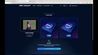 Fifa NFT Collect | Opening NFT Genesis Drop Packs