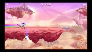 Robot Unicorn Attack 2 (iPhone 5) - Gameplay Footage (rank 6)