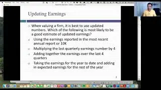 Session 8: Cost of Debt and from discount rates to cash flows