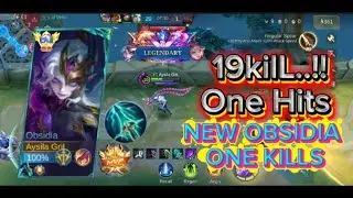 NEW BUILD OBSIDIA TERSAKIT DAMAGE ONE HITS MOBILE LEGENDS 