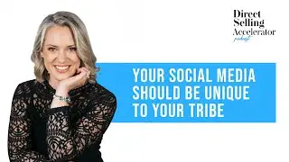 Your Social Media should be unique to Your Tribe