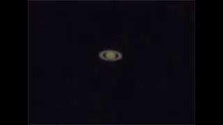 Saturn through a telescope Celestron Nexstar 4SE
