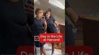 Day in the Life at Harvard! #harvard #dayinthelife #ivy #twins #college #fun #study #life