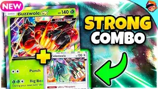 Buzzwole EX Brings the Pressure With Every Punch! - Pokemon Pocket Gameplay