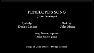 John Musto: Penelope's Song