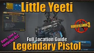Borderlands 3 | Little Yeeti | Legendary Pistol | Full Location Guide | Wedding DLC