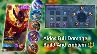 Aldos Best Solo Build 2022 / Top Global Aldos Best Build Aldos Mlbb