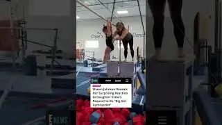 #ShawnJohnson&rsquo;s daughter is ready to handspring into the family business. 🤩 #shorts