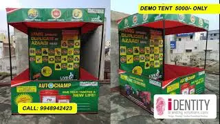 Marketing tents in Mysore, Display demo Tent in Mysore, Demo Tent Manufacturers in Mysore