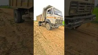 TATA TRUCK HORN SOUND 😂💯 #truck #horn #dumper #tata #jcb #jcbvideo #shorts #automobile #bulldozer