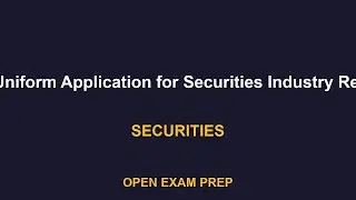 What is Form U4? | Securities Registration Exam Prep