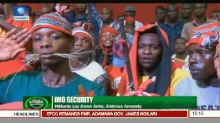 Imo Militants Lay Down Arms, Embrace Amnesty