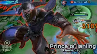 Honor of Kings | Prince Of Lanling Gameplay | Afk Satu Hmm #gameplay #honorofkings #videogames #game