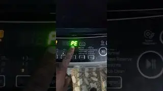 Lg washing machine PE error code solved kare| PE Error Code lg washing machine #shorts #viralshorts