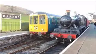 Llangollen Railway WINTER WARMER | 02/01/2015