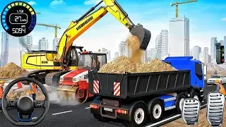 New Road Construction Simulator 3D - JCB Game 2026 - Android Gameplay Part#14