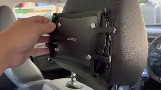 EASY SETUP Car Headrest Tablet Holder, 360&deg; Angle Adjustable Tablet Holder