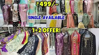 Trending Premium Pakistani Style 😍| Dress Materials Single Suit Delivery | Online Shopping