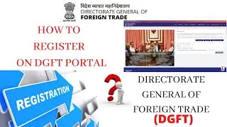 How to Register on DGFT Portal | DGFT Portal पर कैसे  Register करे | DGFT.GOV.IN