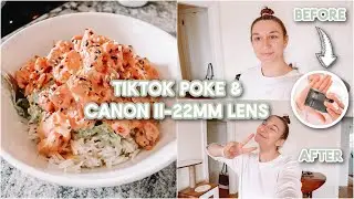 VLOG | Canon m50 Kit Lens vs. 11-22 mm Lens Unboxing, TikTok Pok&eacute; Recipe FAIL, and A Week Away Dance