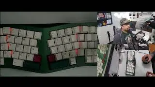 Photographing an Alice style keyboard!