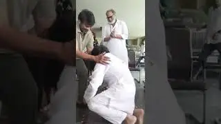 #pawankalyan Can't Stop His Crying After Getting A Grand Welcome From #chiranjeevi #shorts #ytshorts