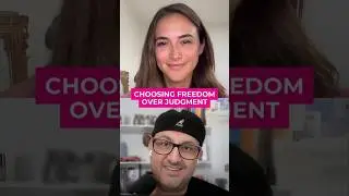 Choosing Freedom Over Judgment #judgmentfree #MichelleArgyris #authenticity #joyfulliving #selflove